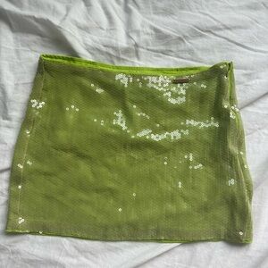 Missguided Sequin skirt